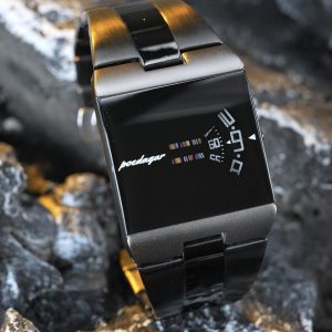 POEDAGAR 857 Top Rectangle Original Men's Quartz Watch – GunColor Grey